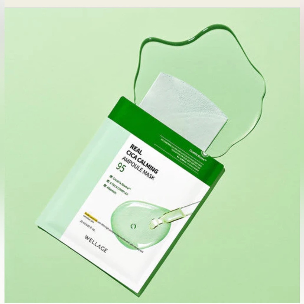 [FREE] Wellage Real Cica Calming Ampoule Mask